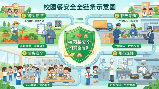守護校園餐安全｜市場監(jiān)管重拳整治，筑牢學生舌尖防線